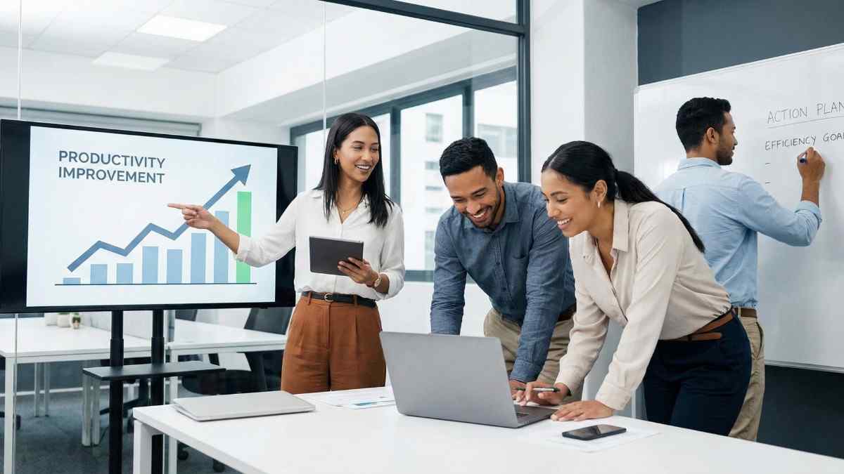 Lean productivity improvement workshop